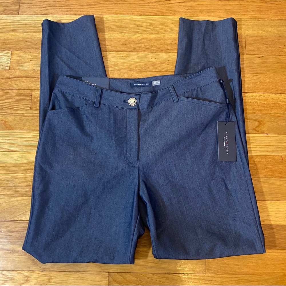 Tommy Hilfiger Berkeley Suit Pants Ankle Crop sz 6